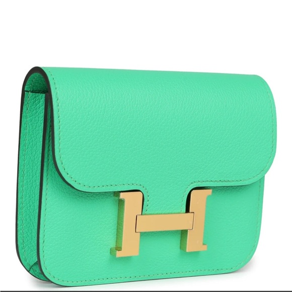 Hermes
Evercolor Bi-Color
Constance Slim Wallet
Vert Comics Bleu Zellige
NWT’s - Picture 2 of 10